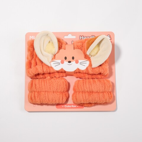 CONJUNTO DE DIADEMA Y PULSERAS DE ANIMALES (ZORRO TIERNO) CONJUNTO DE DIADEMA Y PULSERAS DE ANIMALES (ZORRO TIERNO)