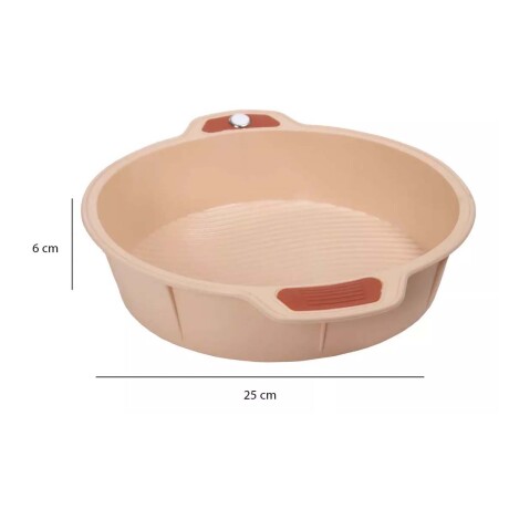 Set Cocina 18P Juego Batería Acero Inox + Accesorio Silicona Salmón