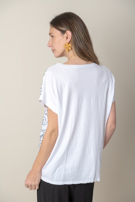 REMERA MEROPE Blanco