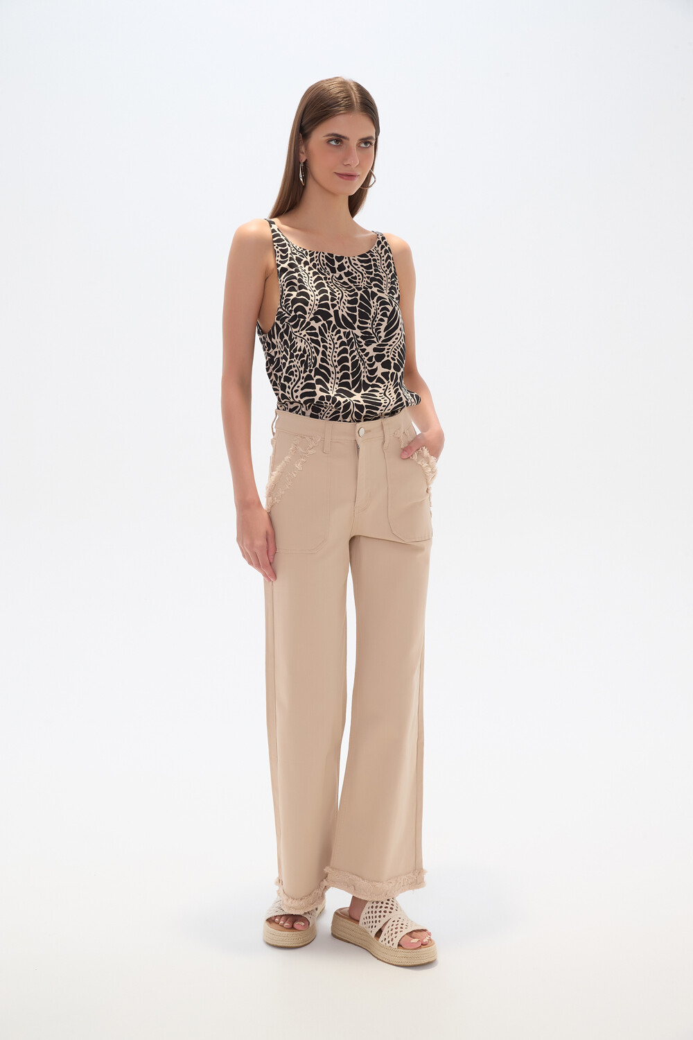 Pantalon Talea Beige