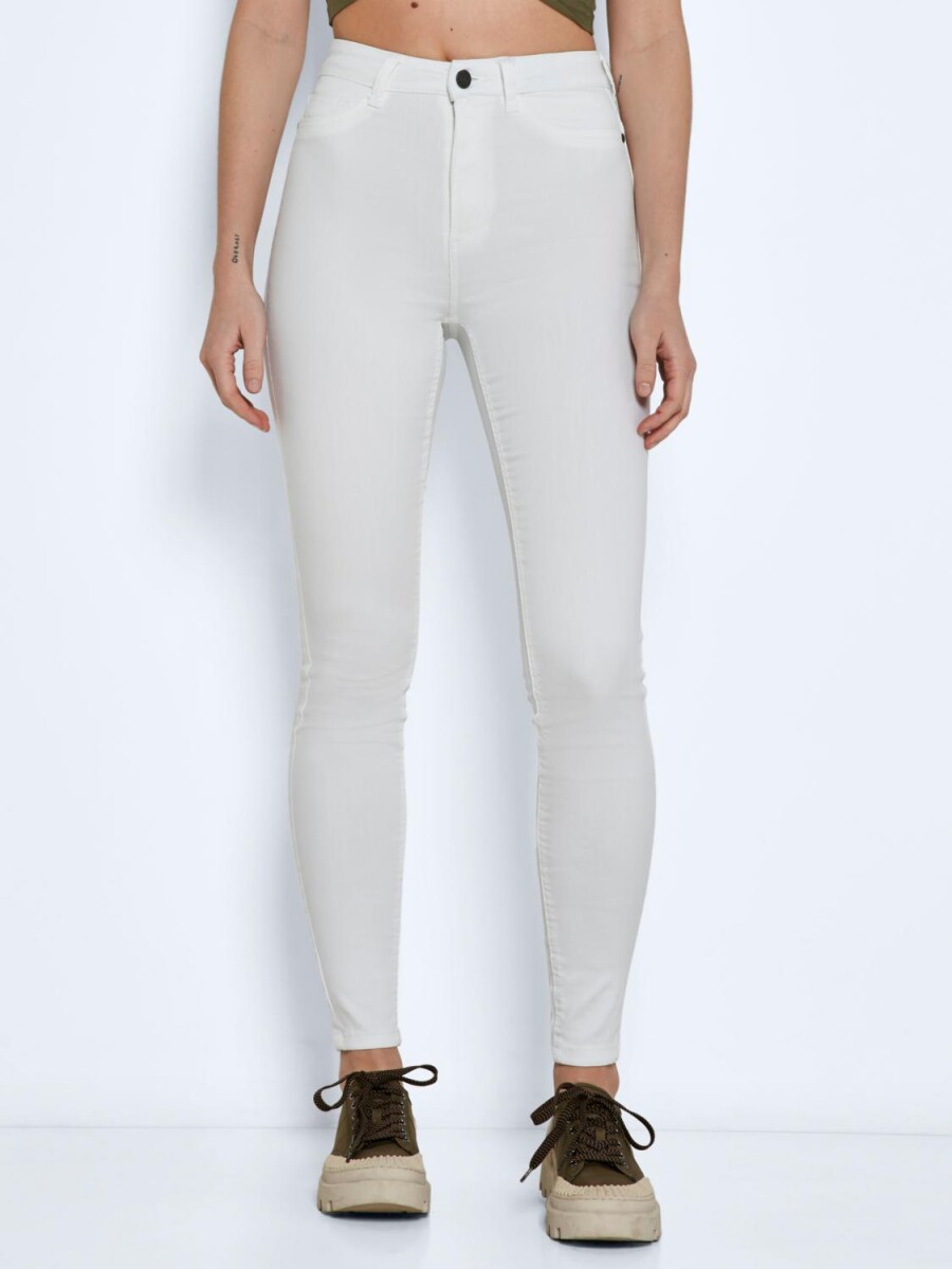 Jeans Callie Súper Skinny - Bright White 
