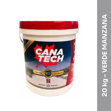 Impermeabilizante acrílico Canatech - 20 kg Verde Manzana