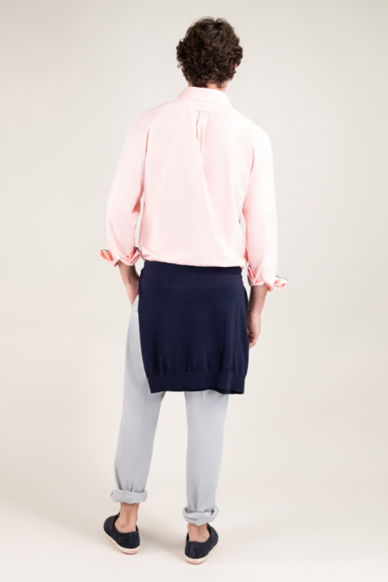 Camisa Garment Dyed Rosada