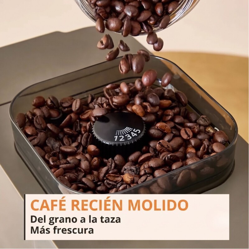 Cafetera Krups Coffee Crush Experience | Molinillo y Espumador de Leche Cafetera Krups Coffee Crush Experience | Molinillo y Espumador de Leche