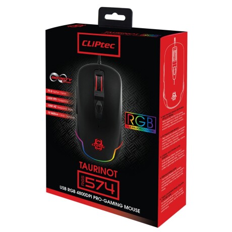 Mouse Cliptec 574 Taurinot Black 001