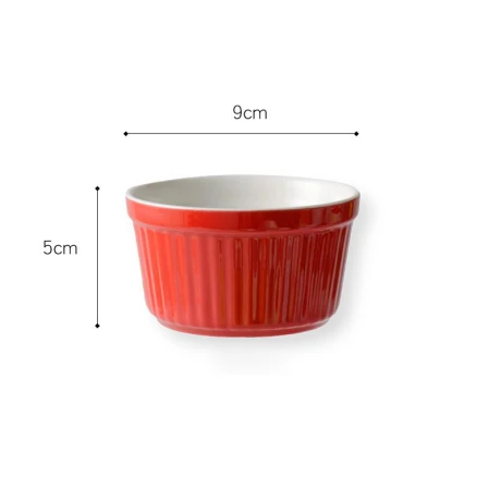 Ramequin De Porcelana Ø9cm x Alto 5cm Ramequin De Porcelana Ø9cm x Alto 5cm
