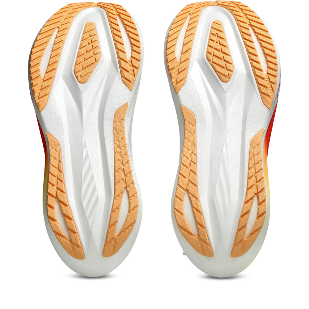 Zapatillas Running Megablast Unisex White/orange Glow