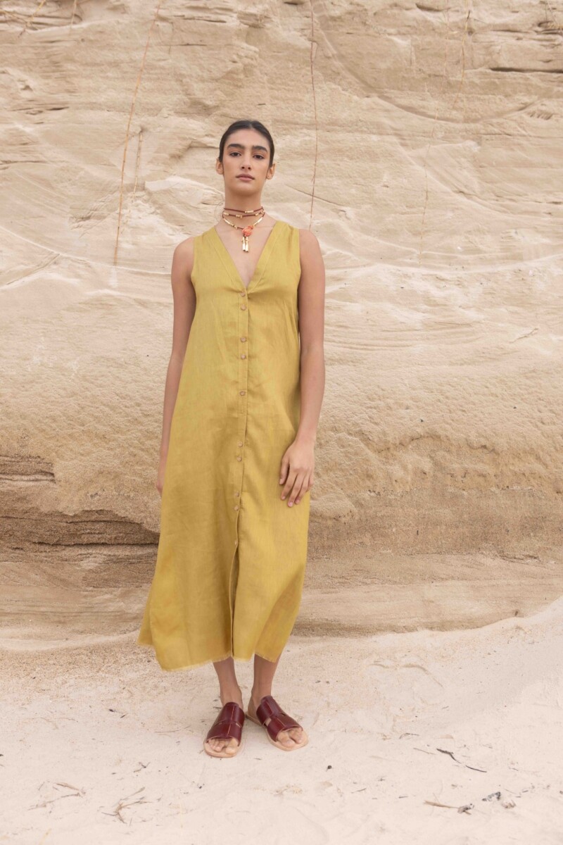 VESTIDO VESTA - Pistacho 