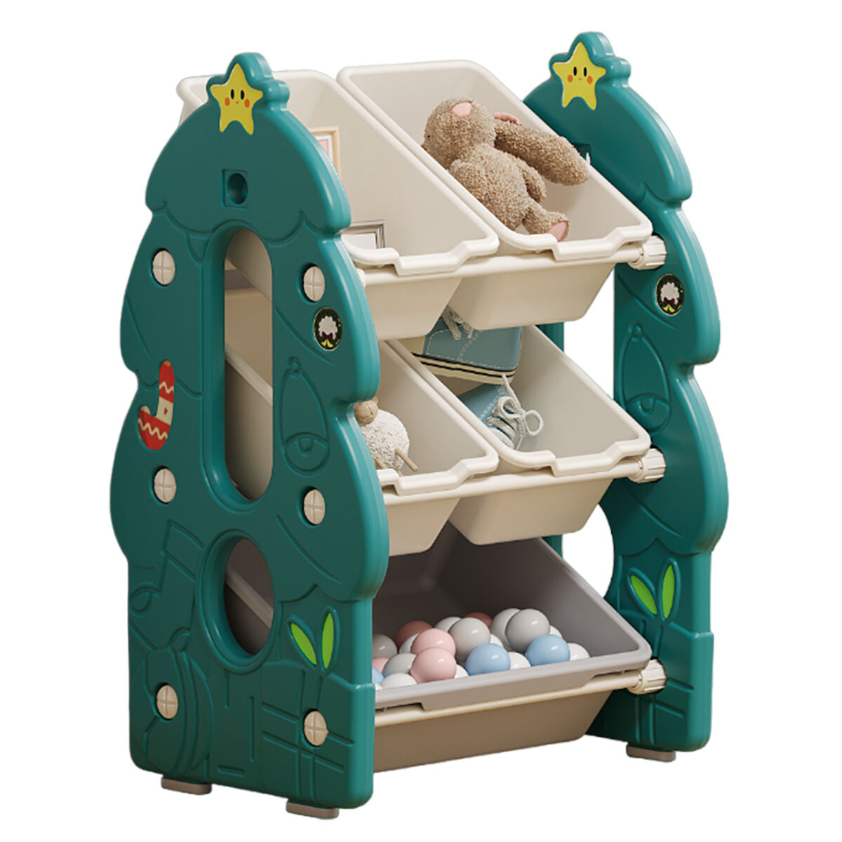 Organizador Juguetes Estanteria Zapatera Infantil - Pla003004 