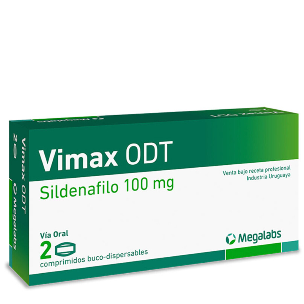 Vimax 100 ODT 2 Comprimidos 