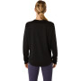 Polo Running Asics Silver LS Top Mujer Performance Black