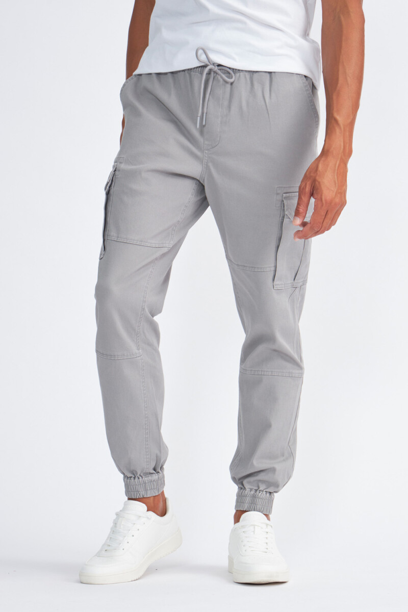 Pantalón cargo jogger Gris