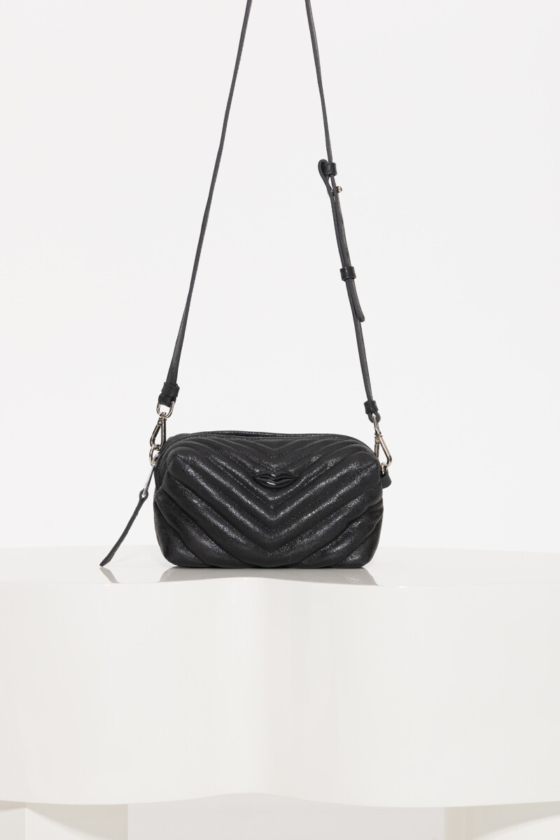 CROSSBODY LIPSTICK Negro