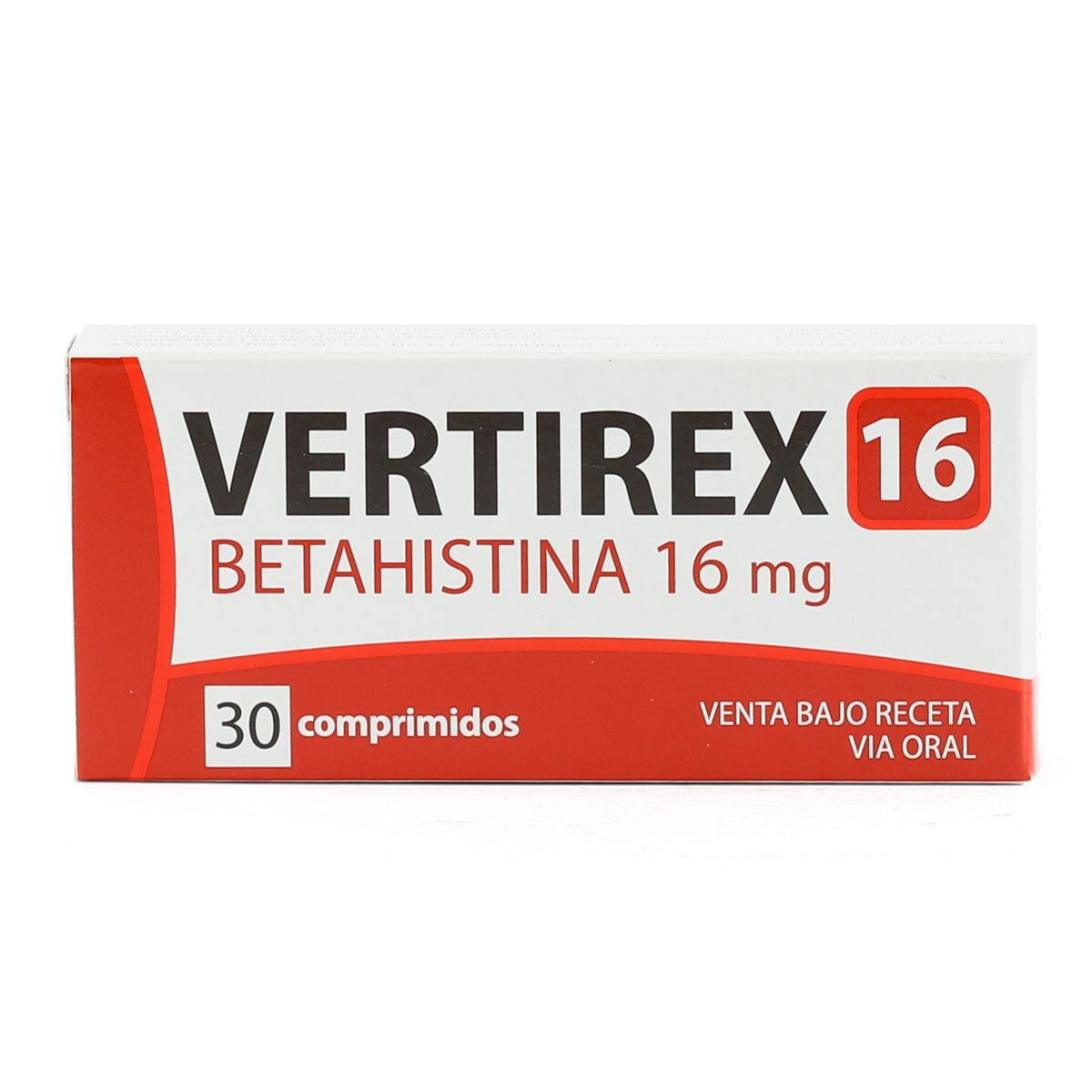 VERTIREX 16 MG. CJ X 30 COMP. 