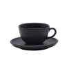 Taza te con plato Onix 200 ml OXFORD Taza te con plato Onix 200 ml OXFORD