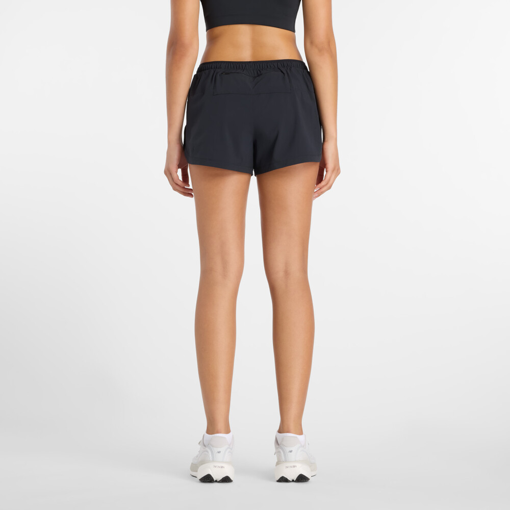 Shorts Running Run Essentials Short 3" Mujer Black