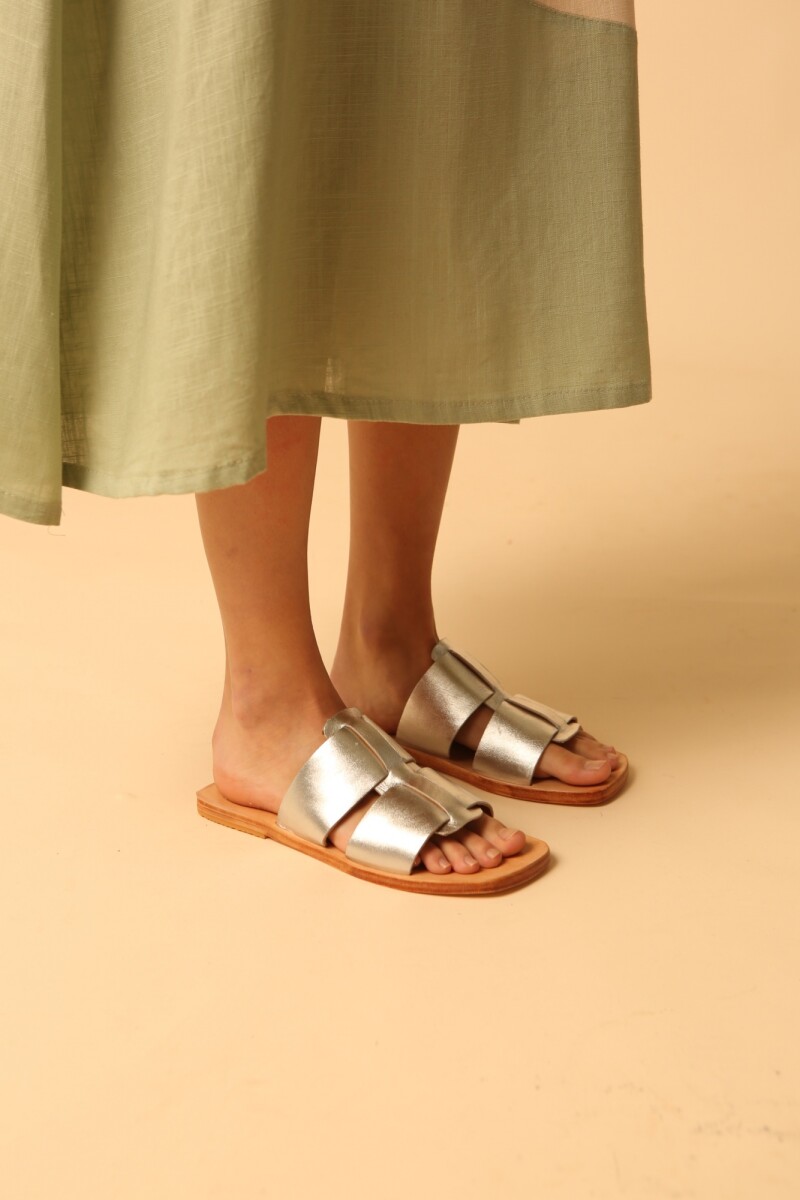 SANDALIA HACHE Plata