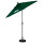 Sombrilla de jardín Arye 2.7m con Base y Manivela Verde