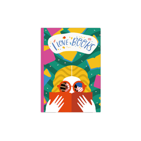Cuaderno de 40 hojas con renglones de 18,2 x 25,4 cm Verde