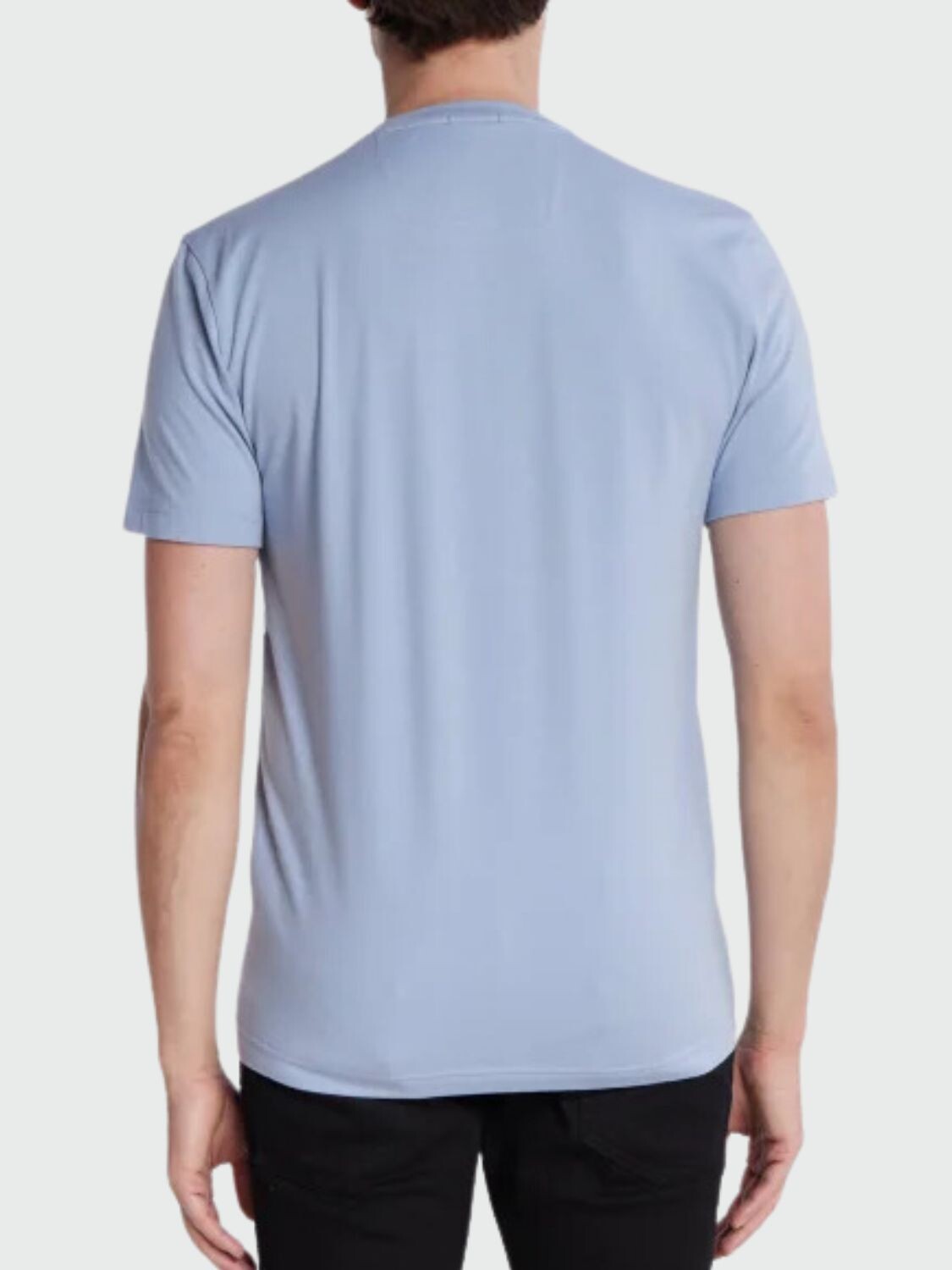 BOSS -Remera de algodón, regular fit, TEE 5 Celeste