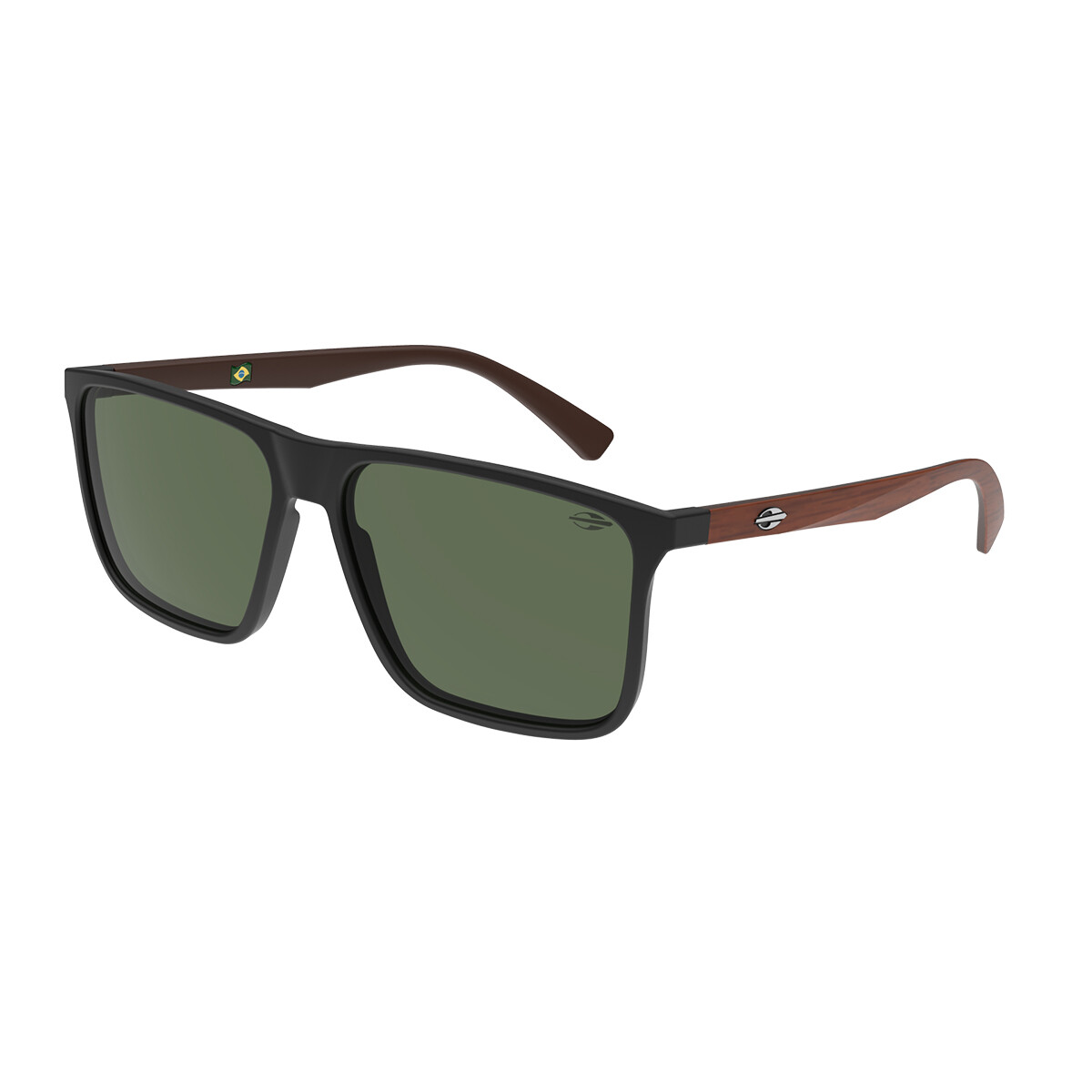 Mormaii Jakarta - Negro con patillas simil madera 