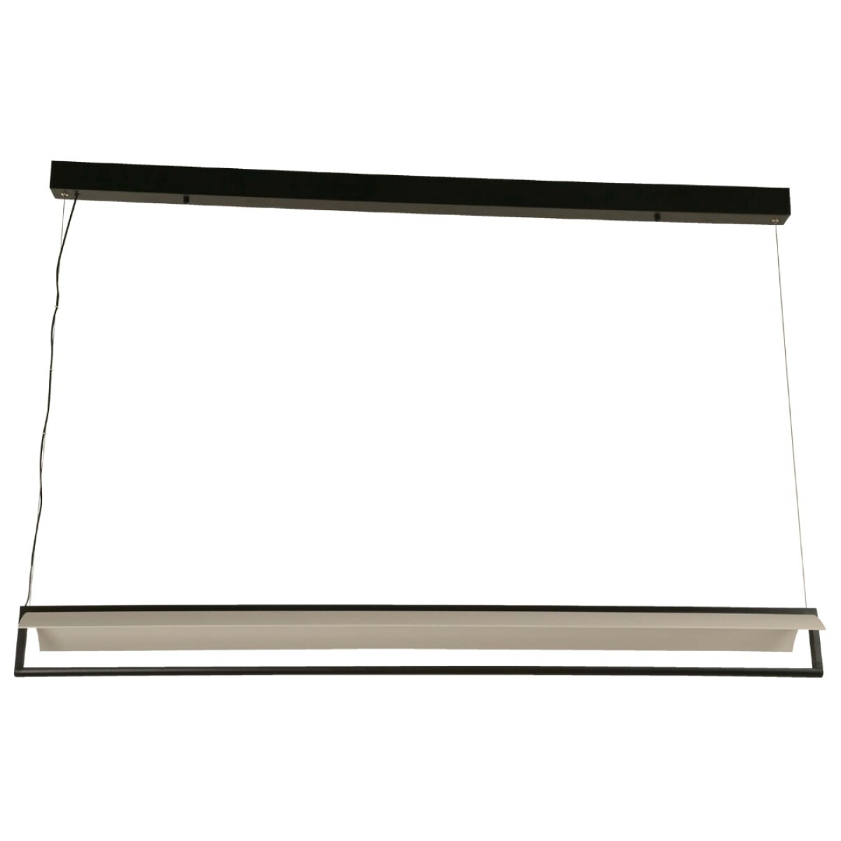COLGANTE LED LINE 1L 24W 3000K NEGRO 
