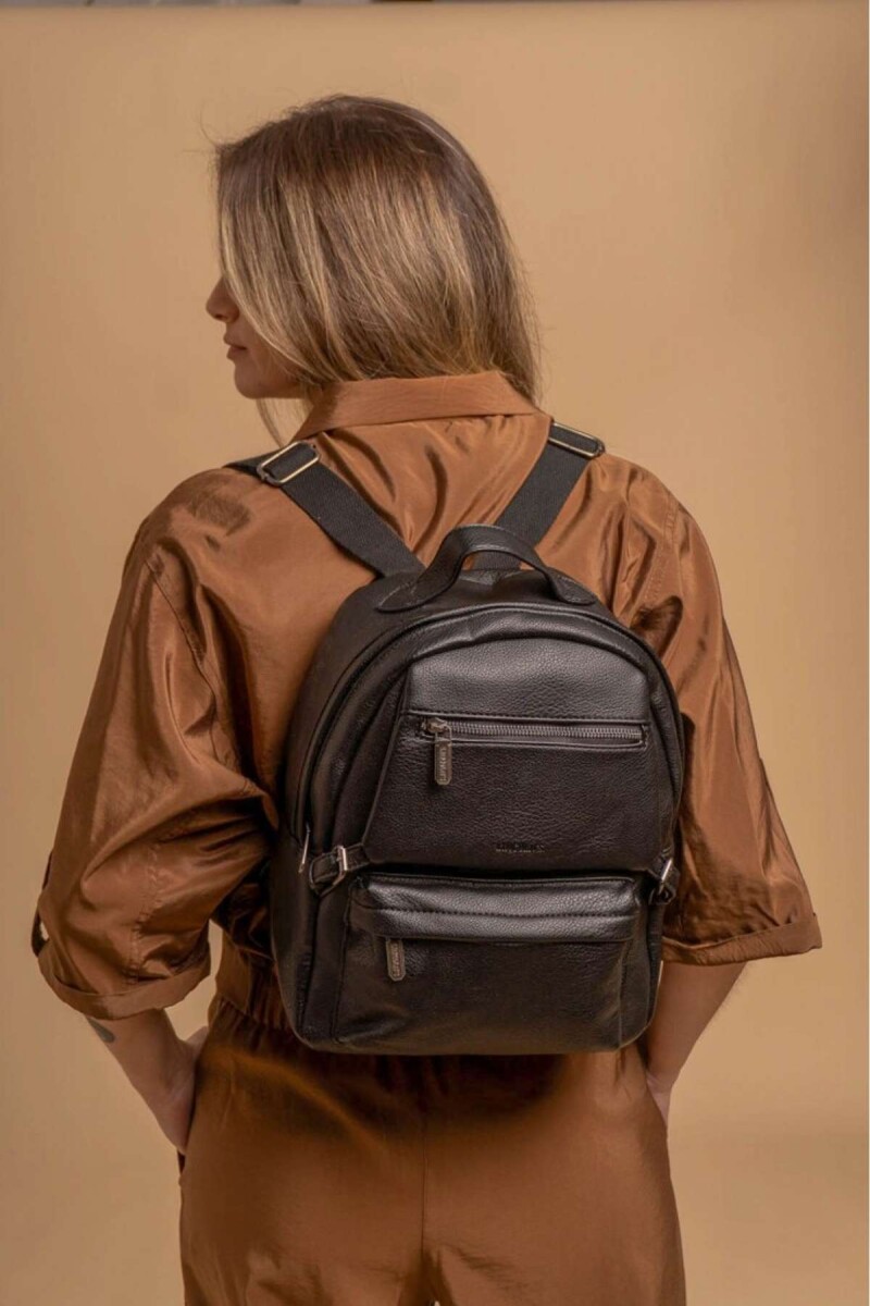 Mochila Geranio - Negro 