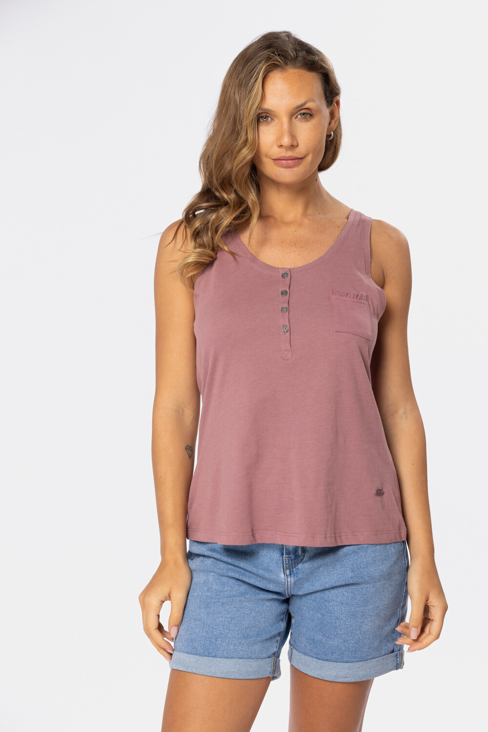 MUSCULOSA LISA Rosado