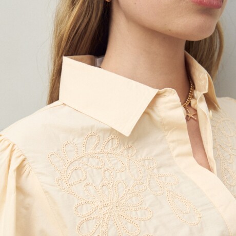 CAMISA CORDEL Durazno