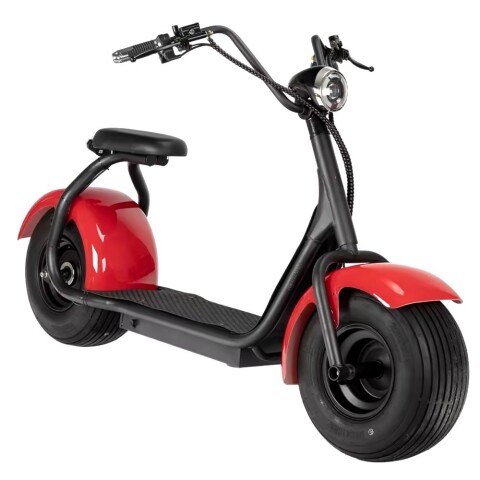 Moto Electrica Gogreen Naked 1500W 12Ah 20Km Autonom. 40Km/h Variante Color Rojo