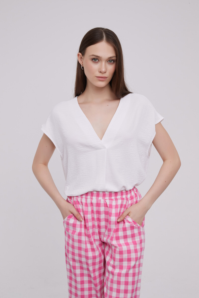 Blusa Anthe - Blanco 