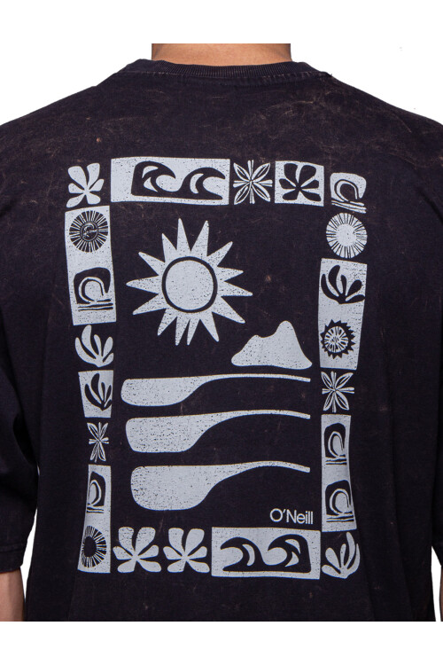 Remera O'Neill Oversized Solstice Negro
