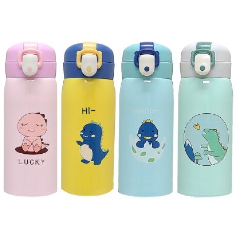 Botellita Acero Inoxidable 350 ml Dino