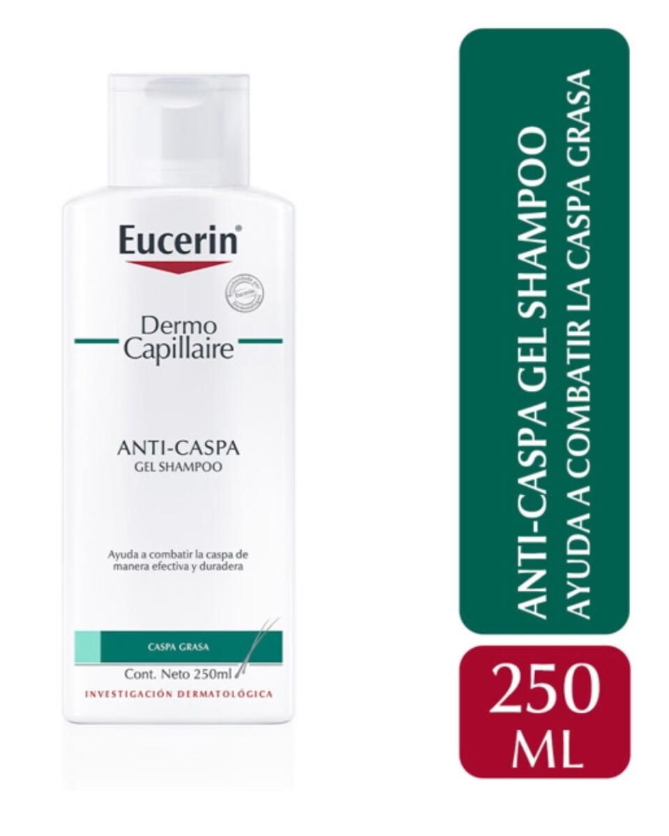 EUCERIN DERMO CAPILLAIRE SHAMPOO GEL ANTI CASPA 250ml 