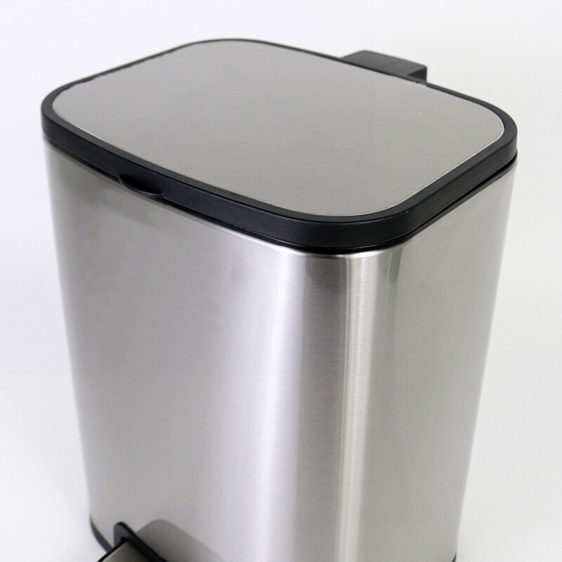 BASURERO INOX C/PEDAL 10LTS Unica