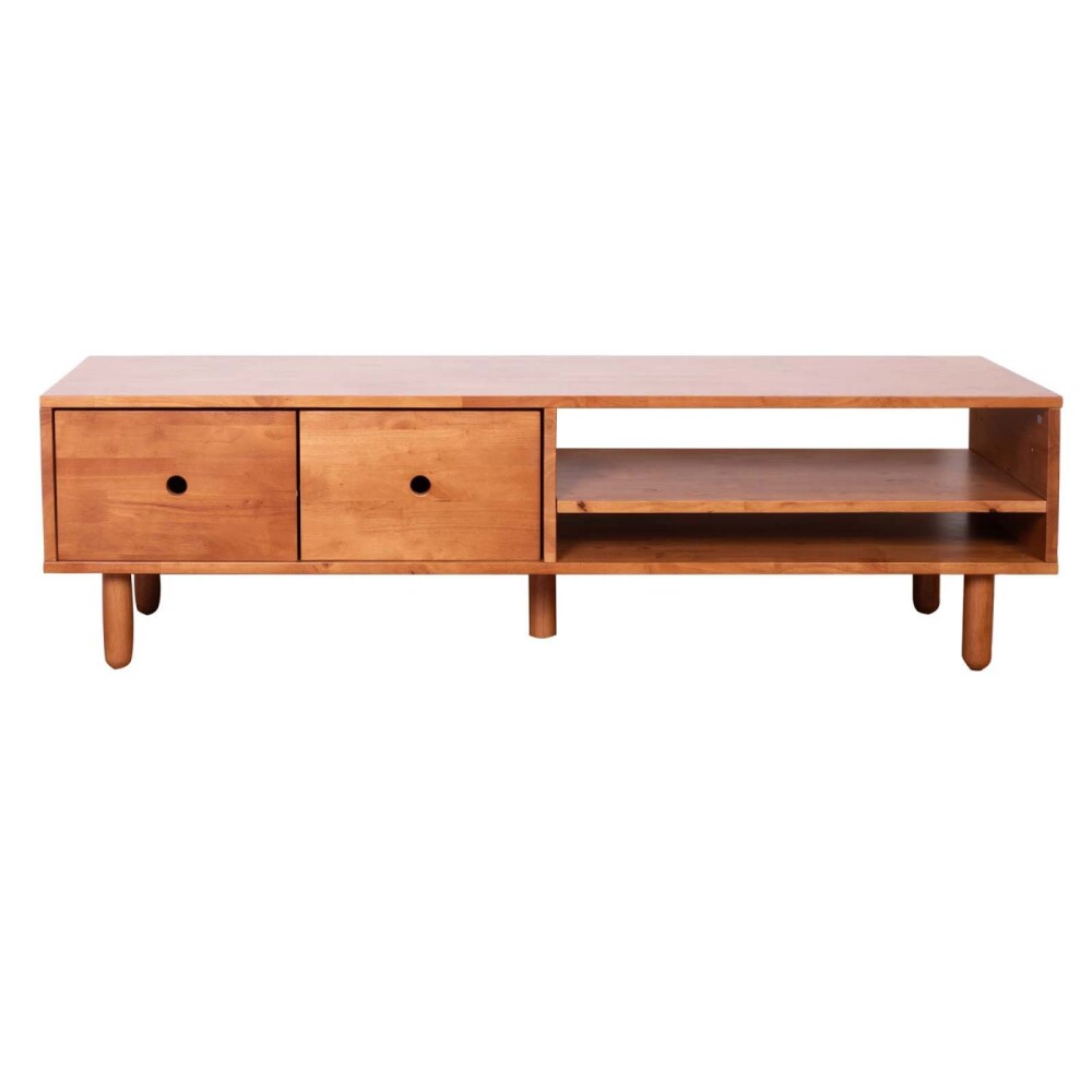 RACK DE LIVING PARA TV MADERA MARRON MONTANA WALNUT