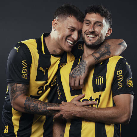 Peñarol Home Jersey 25-69055405 Amarillo/negro