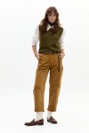Pantalón Ambar en Corduroy Trigo
