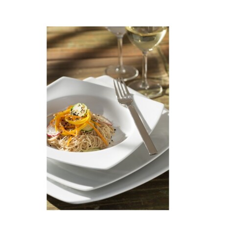 Plato llano cuadrado Actualite 20cm Plato llano cuadrado Actualite 20cm