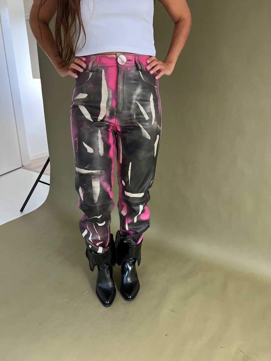 Leather Jeans Crawford By cocó - Hielo 