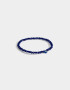 Pulseras Elásticas Pulsera Con Mostacillas - Azul Marino