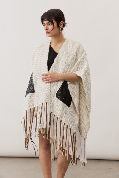 Ruana Mila BEIGE