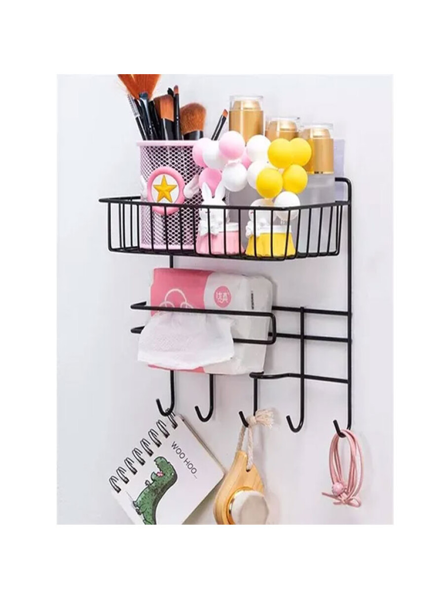 Organizador de Cocina pared c/ ganchos para colgar - Organizador De Cocina Pared C/ Ganchos Para Colgar 