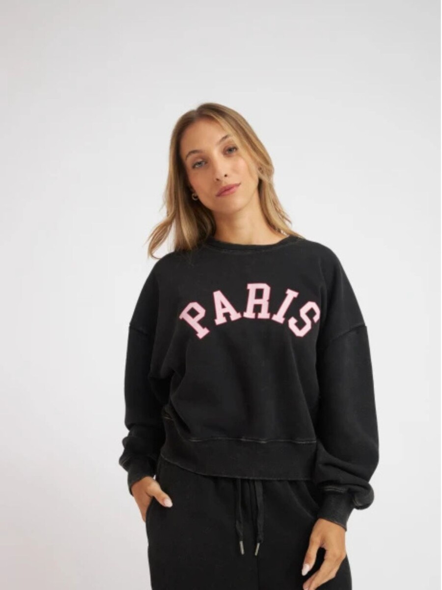 Buzo Paris N+ - Negro 