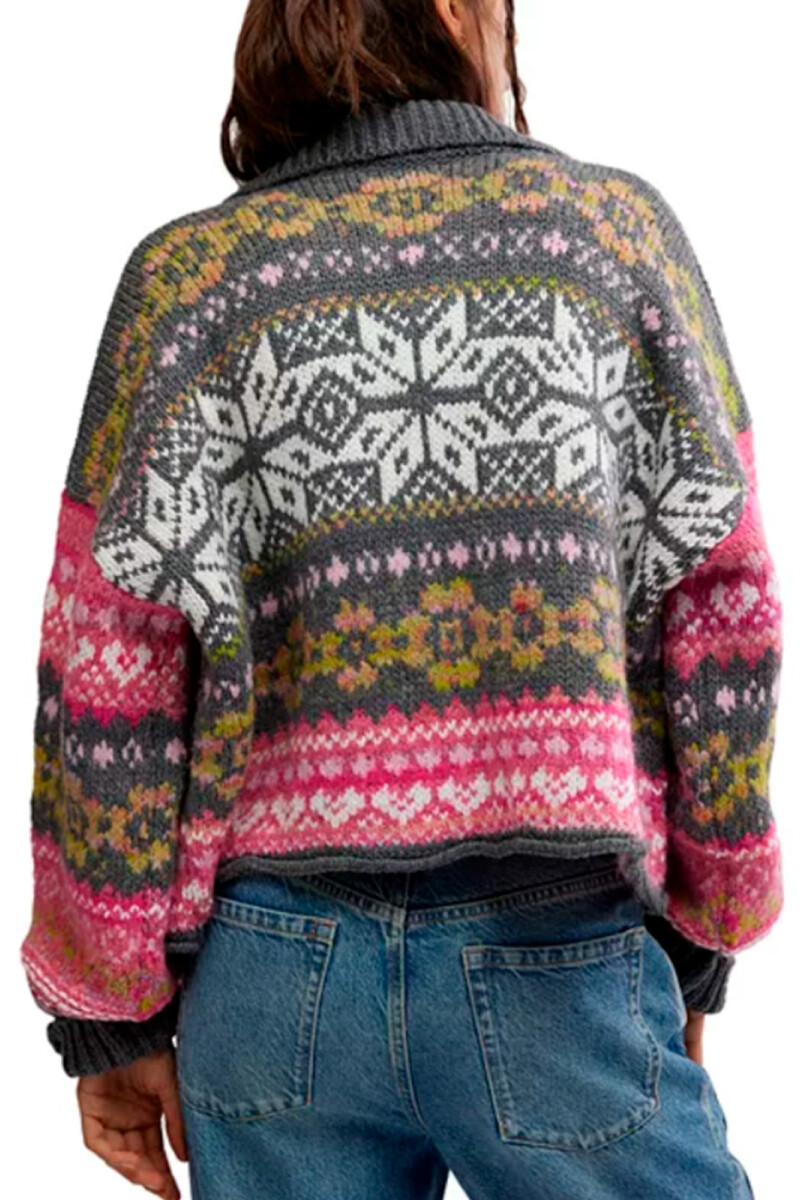 SNOWDRIFT CARDIGAN Rosa