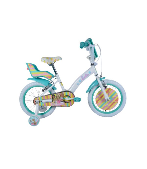 BICICLETA BARBIE 16 BLANCA S/C