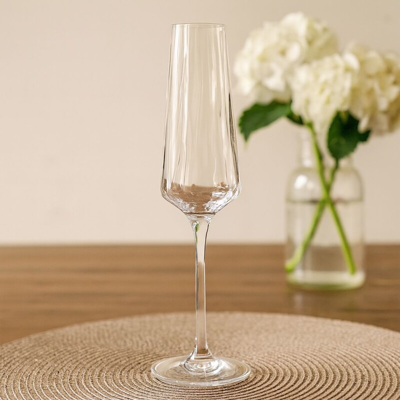 Copa Flauta de Cristal Set 6 Unidades Alba Copa Flauta de Cristal Set 6 Unidades Alba