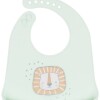 Babero silicona KIKKABOO verde agua