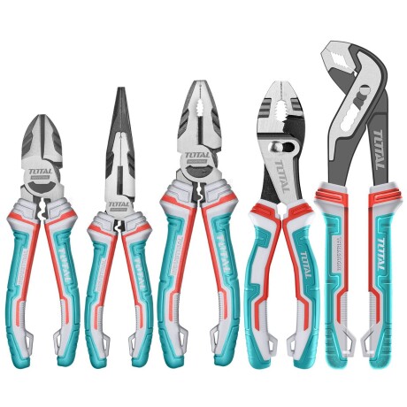 Set De 5 Alicates / Pinzas - Industrial, Alto Torque Set De 5 Alicates / Pinzas - Industrial, Alto Torque