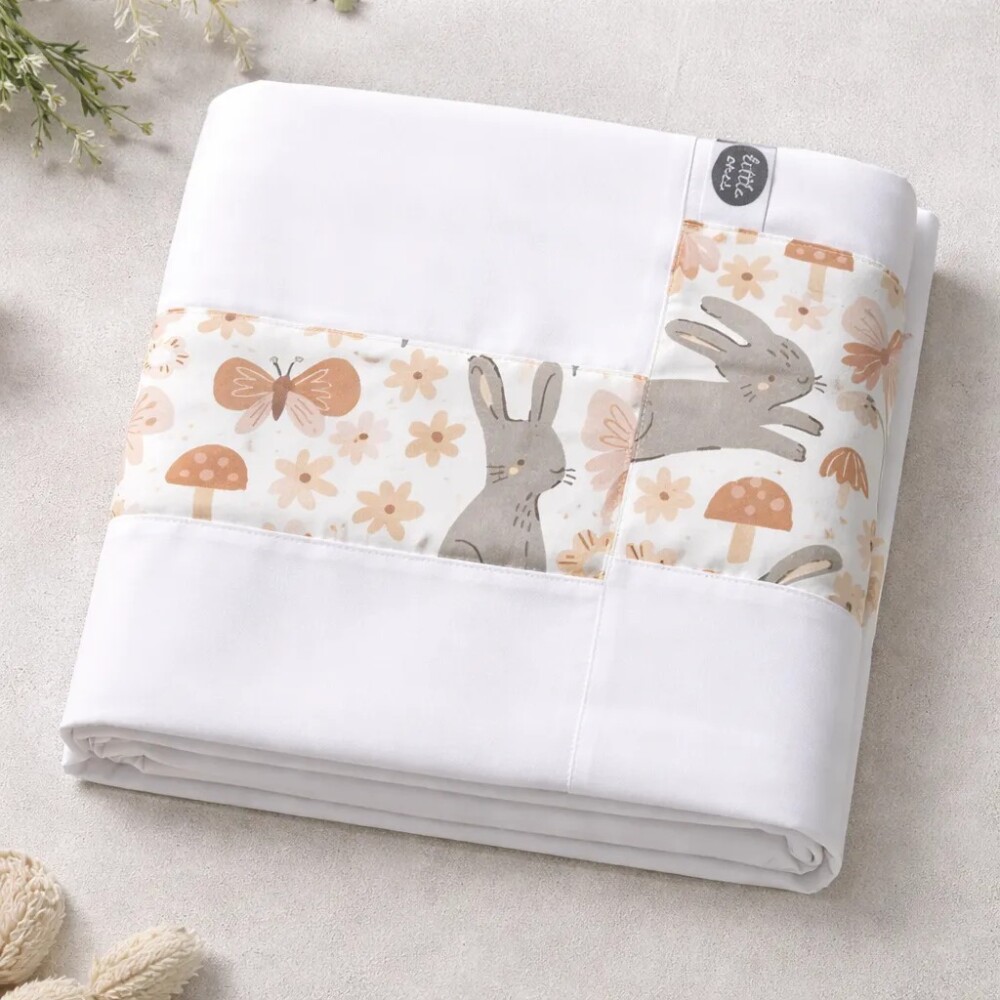 Sabanas minicuna colecho Little Ones flores